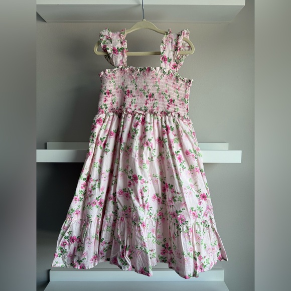 Janie and Jack Emily smocked dress size 6 EUC - Picture 5 of 6